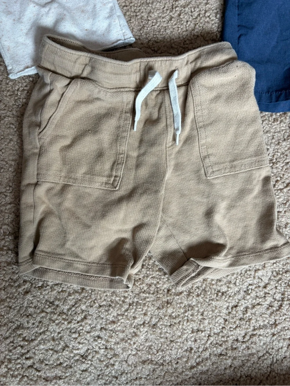 Kids' Navy, Gray, Khaki, Light Gray and Blue Casual Shorts Pack
